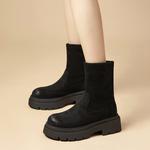 Ботильоны женские MALEMONKEY, черные, каблук 5.5 см - фото 6