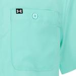 Майка Drift Tide Fish с коротким рукавом для мальчиков 8-20 Under Armour, Turquoise - фото 3