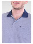 Поло Navigazione, цвет navy mel. - фото 4