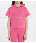 Толстовка LS Active Cropped fit Guess, розовый - фото