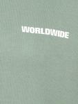 Толстовка Sublevel Worldwide, зеленый - фото 6