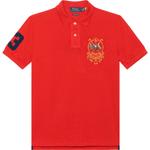 Мужская поло Polo Ralph Lauren, красный - фото 7