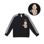 Adidas Свитшот унисекс черный - фото 3