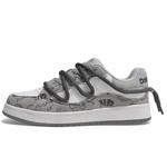 Низкие кеды для скейтбординга Unisex Doraemon, Яркий черный - фото 5