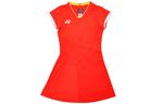 Женское платье с коротким рукавом YONEX, драгоценный красный - фото