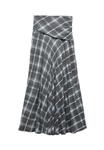 Юбка Marks & Spencer CHECKED MIDI , Grey Mix/Mottled Grey - фото 3