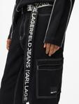 Обычные джинсы-карго KARL LAGERFELD JEANS, черный - фото 5