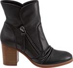 Балетки-ботильоны SoftWalk для женщин, Black - фото 2