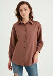 Рубашка Herita, коричневый - фото