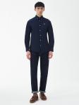 Оксфордская рубашка Tailored Fit Barbour, темно-синяя - фото 3