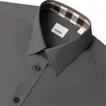 Серая мужская рубашка Burberry, серый - фото 9