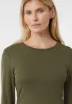 Топ с длинными рукавами Comma, Olivgrün - фото 4