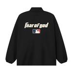 Куртка Fear of God Essentials MLB Coaches Jacket, Black - фото 2