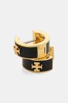 Серьги Кира Хагги Tory Burch, черный - фото 2
