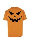 Футболка с принтом HALLOWEEN ARE YOU SCARED TEE Merchcode, оранжевый - фото 4