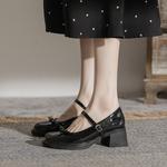 TAFN Туфли Mary Jane черные - фото 3