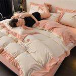 FUANNA Комплект постельного белья, 180 см, 4 предмета - фото 9