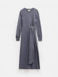 Платье миди Tilly из мериносовой шерсти HUSH, Grey - фото 4