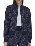 Куртка-бомбер с цветочным принтом Andrew Marc, синий - фото 4