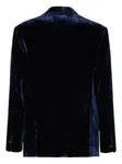 Бархатный пиджак DSQUARED2, синий - фото 2