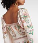 Платье миди с принтом Etro, Print On White Base - фото 6