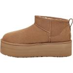 Ботинки UGG Classic Ultra Mini на платформе, коричневый - фото 3