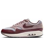 Кроссовки air max 1 essential premium 'cement grey burgundy crush' Nike, серый - фото