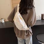 DCLOUD Тканевая наплечная сумка через плечо унисекс, Yellow - фото 9