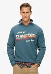 Толстовка Superdry, синий - фото 2