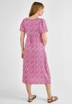 Платье-рубашка FLORAL MATERNITY MIDI JoJo Maman Bébé, розовый - фото 2