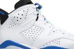 Кроссовки Air Jordan 6 Retro Sport Blue 2014, белый - фото 2