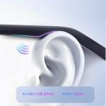 Умные очки ThundeRobot Aura Audio Glasses, Black silver business, черный/серебристый - фото 3