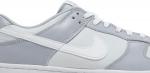 Кроссовки Nike Dunk Low 'Pure Platinum Wolf Grey', серый - фото 3