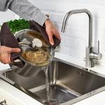 Кастрюля с крышкой Ikea Hemkomst, серебрянный - фото 6