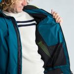 Мужской парусный свитер с бежево-синими полосками TRIBORD, шпаклевка/черно-синяя - фото 11