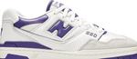 Кроссовки New Balance 550 'White Purple', белый - фото 3