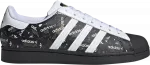 Кроссовки Adidas Superstar 'All Over Print - Black', черный - фото 2