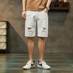 Джинсовые шорты унисекс FUERZA, белый - фото 7