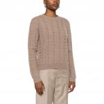 Свитер крупной вязки Maxmara, umber - фото 4