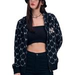 Куртка унисекс черный Mlb - фото 3