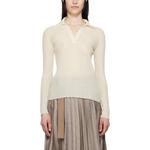 Logo patch Polo Shirt Moncler, Ecru - фото