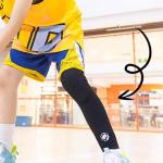 Наколенники Polyester Elastane для бега и баскетбола детские LINING - фото 4