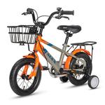 Велосипед детский MAX BIKE Simba 12", оранжевый/серый - фото 2
