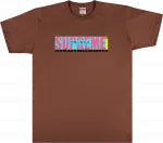 Футболка Supreme All Over Tee 'Brown', коричневый - фото 2