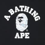Футболка BAPE Space Camo College Tee 'Black', черный - фото 4