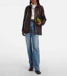 Вертикальные высотные прямые джинсы Frame, Trust - фото 2