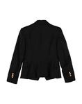 Блейзер для мальчиков Balmain, черный - фото 2