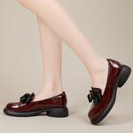 Лоферы женские Daphne, цвет Burgundy - фото 17