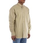 Хлопковая рубашка с вышитым логотипом Burberry, Hunter - фото 2