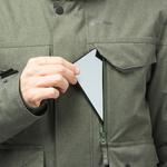 Куртка Quechua SH100 X-Warm -10°c водонепроницаемая походная мужская, зеленый - фото 8